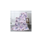 Cat Pattern Flannel Blanket - Super Soft Flannel Throw, Lightweight and Warm, Anti-Pilling - Cozy for Bed, Couch, Camping, Gift for Cat Lovers 50"x40"