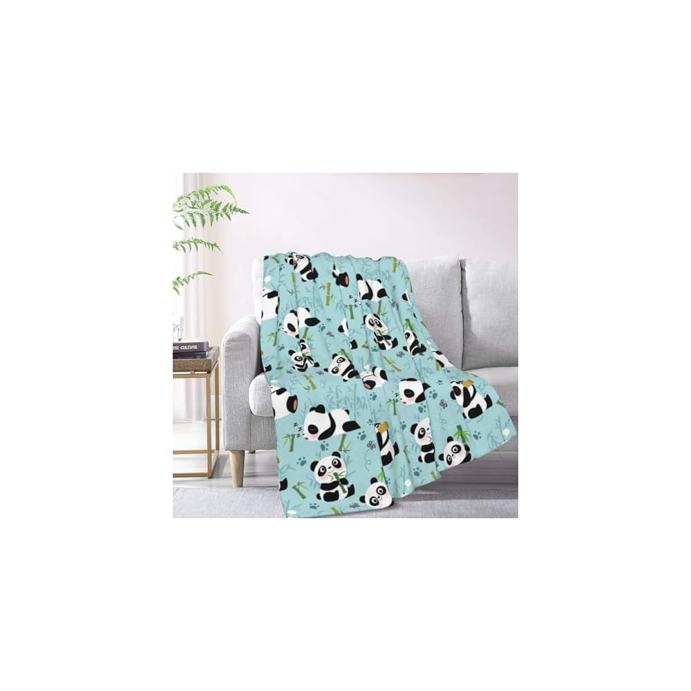 Cat Pattern Flannel Blanket - Super Soft Flannel Throw, Lightweight and Warm, Anti-Pilling - Cozy for Bed, Couch, Camping, Gift for Cat Lovers 50"x40"